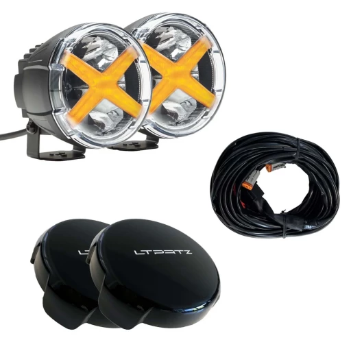 LED-Fernscheinwerfer-Komplettset | ECE-zertifiziert