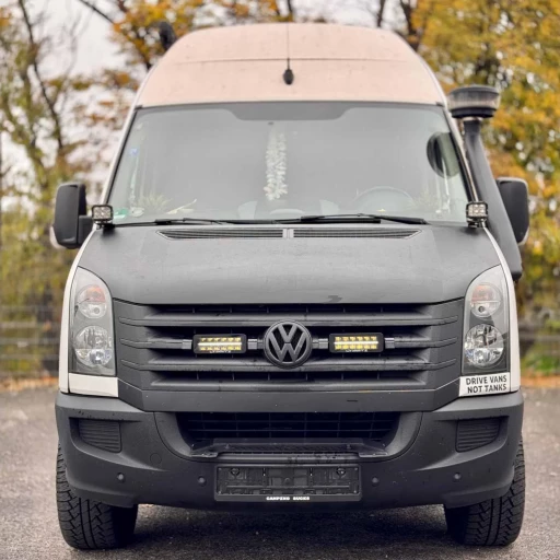 VW Crafter 1. Gen Facelift LED Scheinwerfer Kühlergrill Integrationskit | Standard | ECE zertifiziert