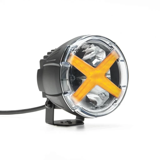 LED-Fernlicht 5 Zoll X-Type Scheinwerfer mit Positionsfunktion | ECE-zertifiziert