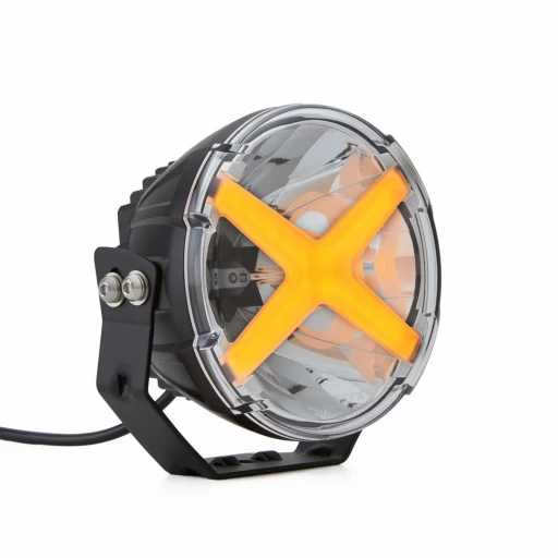LED-Fernlicht 7 Zoll X-Type Scheinwerfer mit Positionsfunktion | ECE-zertifiziert