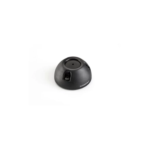 Vertikale Dachdurchführung 2-8mm Kabel 16mm Stecker | Schwarz